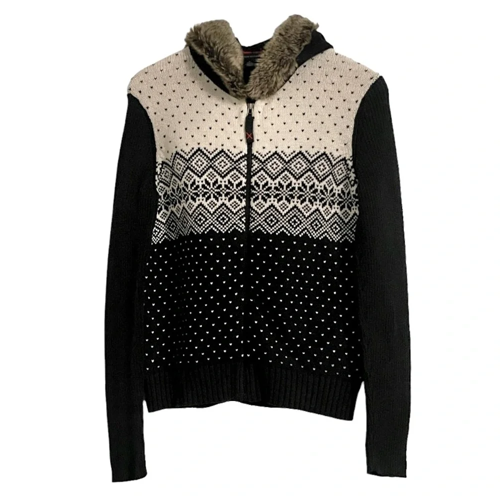 Tommy Hilfiger Full Zip Hooded Sweater - Picture 1 of 8